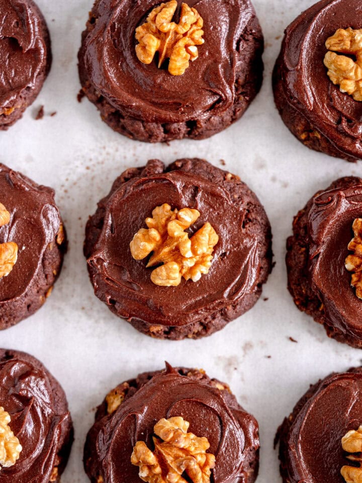 grouped together afghans on parchment paper