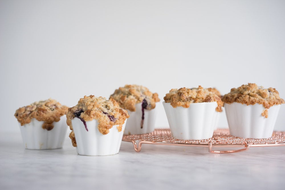 Blueberry Streusel muffins Cloudy Kitchen