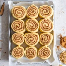 Brown Butter Cinnamon Rolls with Brown Butter Cream Cheese Frosting-image