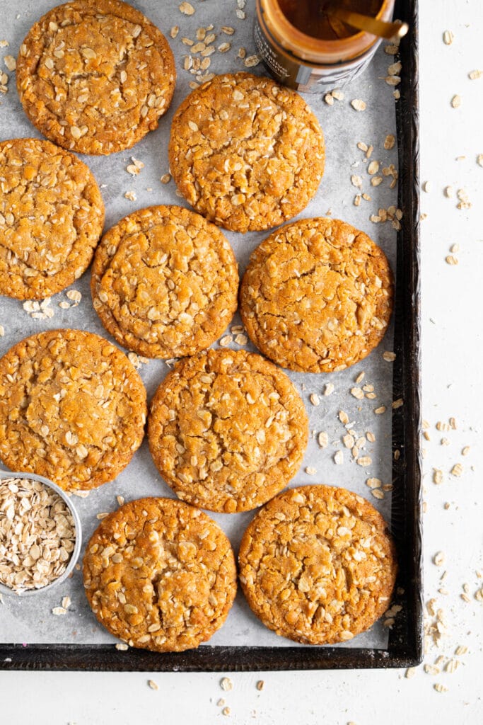 Brown Butter Anzac Biscuits