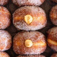 Pumpkin Cheesecake Brioche Doughnuts-image