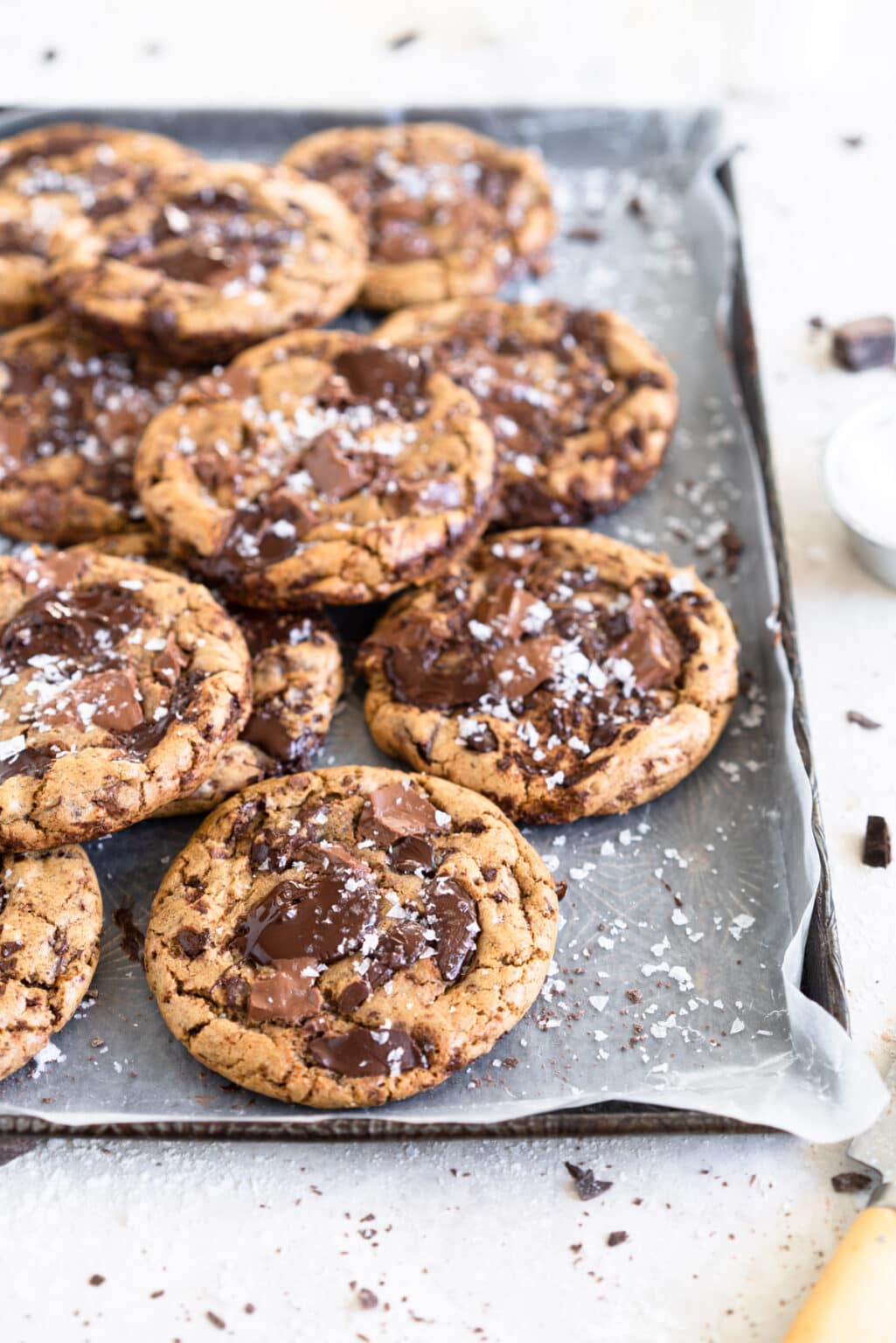 Small Batch Olive Oil Chocolate Chip Cookies Cloudy Kitchen