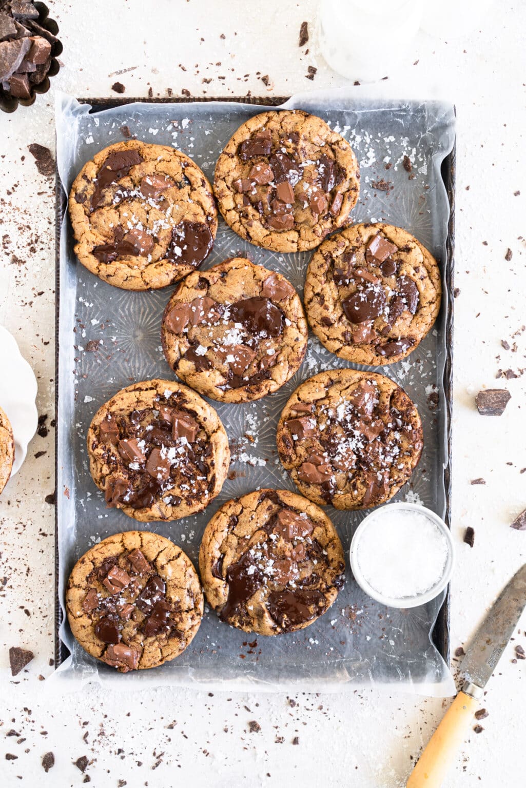 Small Batch Olive Oil Chocolate Chip Cookies Cloudy Kitchen