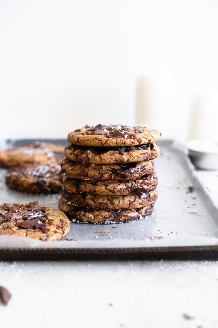 Small Batch Olive Oil Chocolate Chip Cookies Cloudy Kitchen
