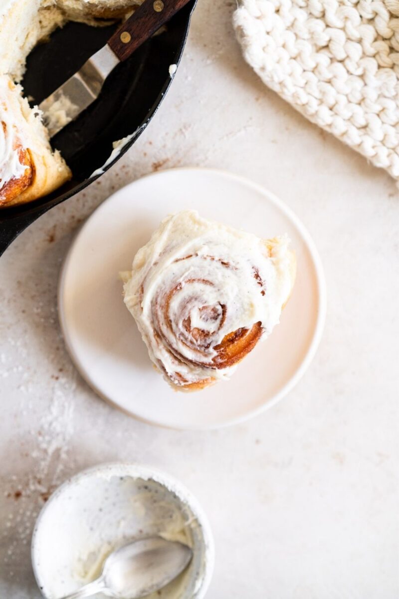 10 Minute Cream Cheese Frosting for Cinnamon Rolls Cloudy Kitchen