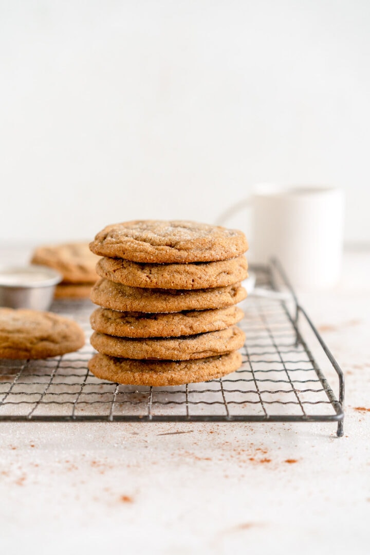 30 Minute Ginger Molasses Cookies (Soft and Chewy) Cloudy Kitchen