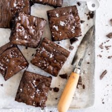 Small Batch Dairy Free Brownies-image
