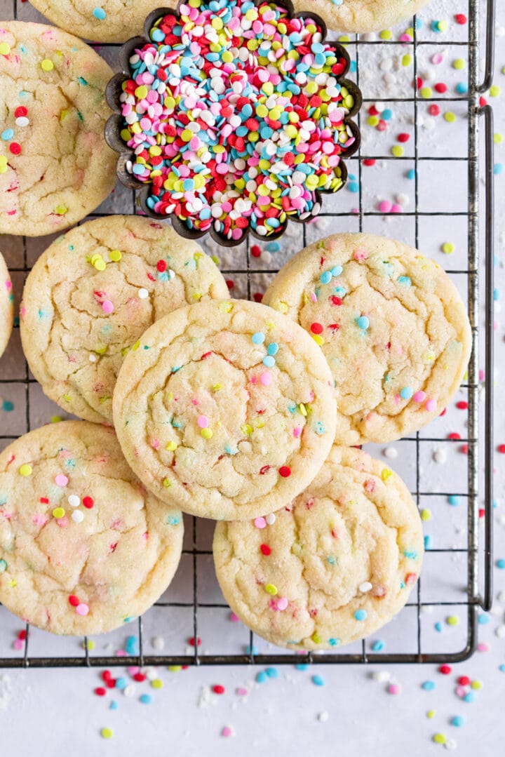 Funfetti Cookies (Sprinkle Cookies) Cloudy Kitchen