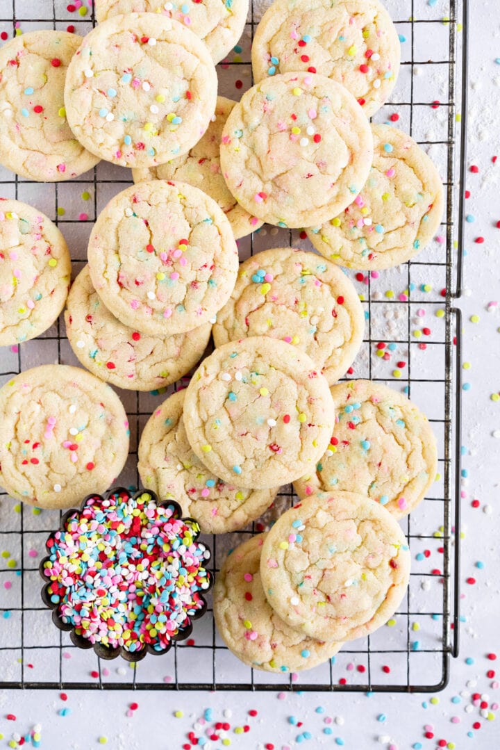 How to Make Funfetti Sugar Cookies Cloudy Kitchen