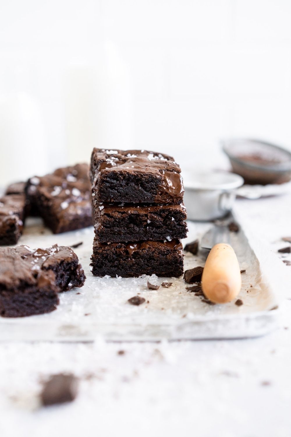 Small Batch Dairy Free Brownies Yields 8 Cloudy Kitchen