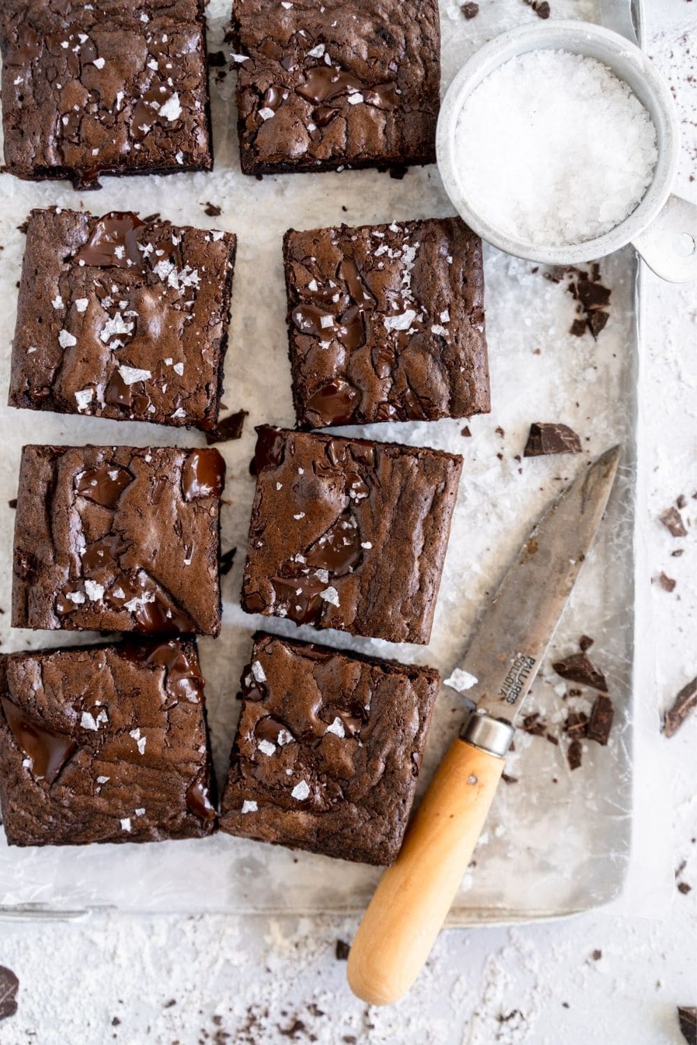 Small Batch Dairy Free Brownies Yields 8 Cloudy Kitchen