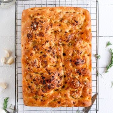 Easy Focaccia Bread (No Knead) - Cloudy Kitchen