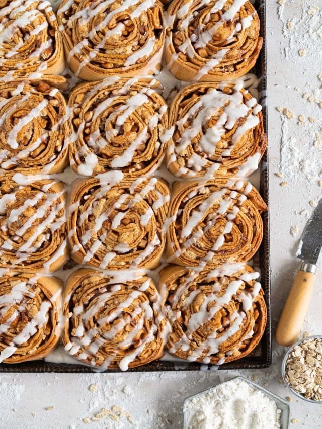 resized image of laminated cinnamon buns