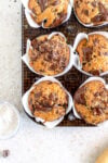 baked vegan muffins