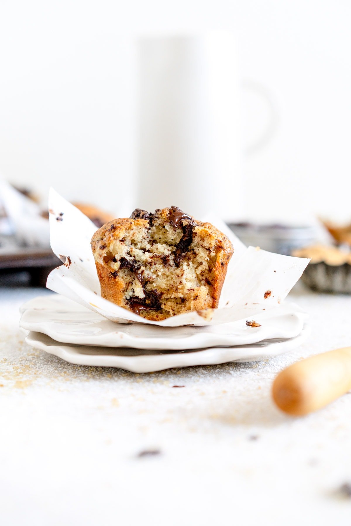 Vegan Banana Muffins Cloudy Kitchen