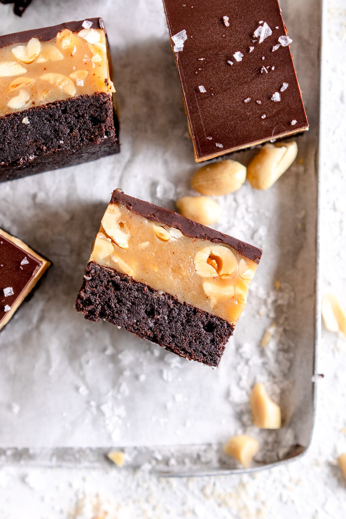 Caramel Brownie Bars Cloudy Kitchen