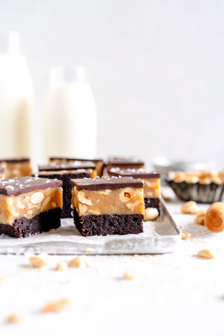 Caramel Brownie Bars Cloudy Kitchen