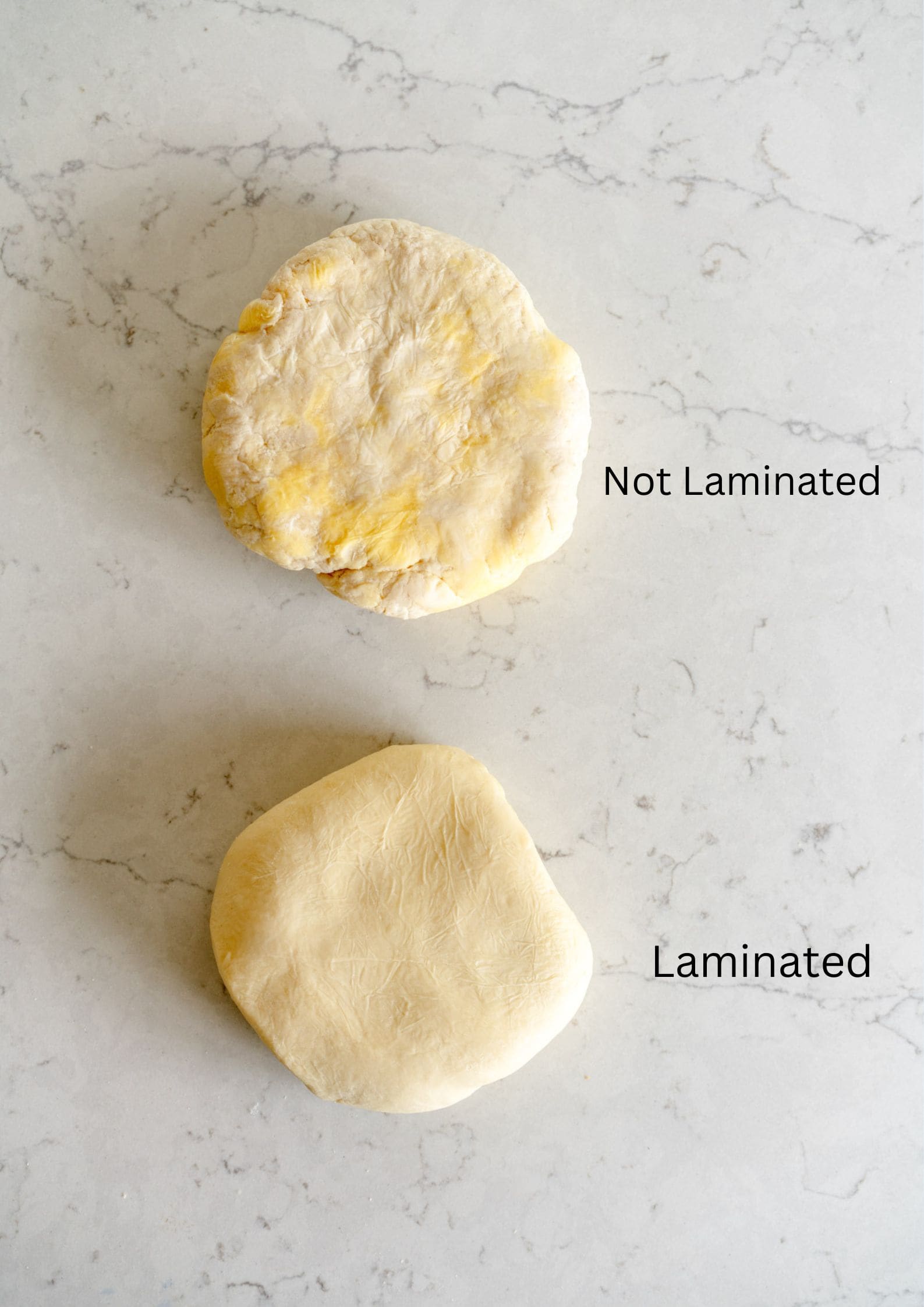 laminated vs not laminated pie crust