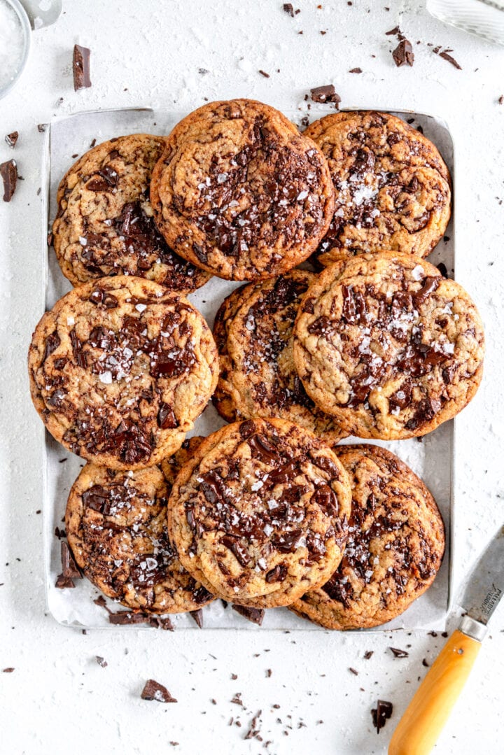 Brown Butter Chocolate Chip Cookies Cloudy Kitchen