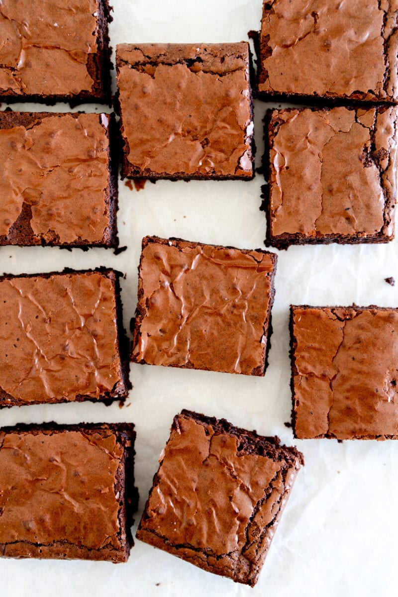 squares of brownie