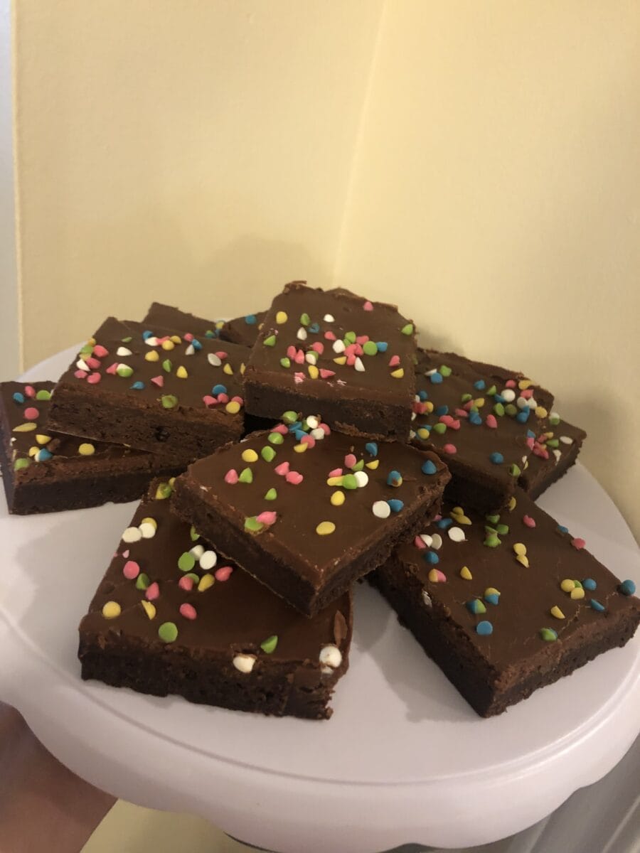 Homemade Cosmic Brownies Cloudy Kitchen