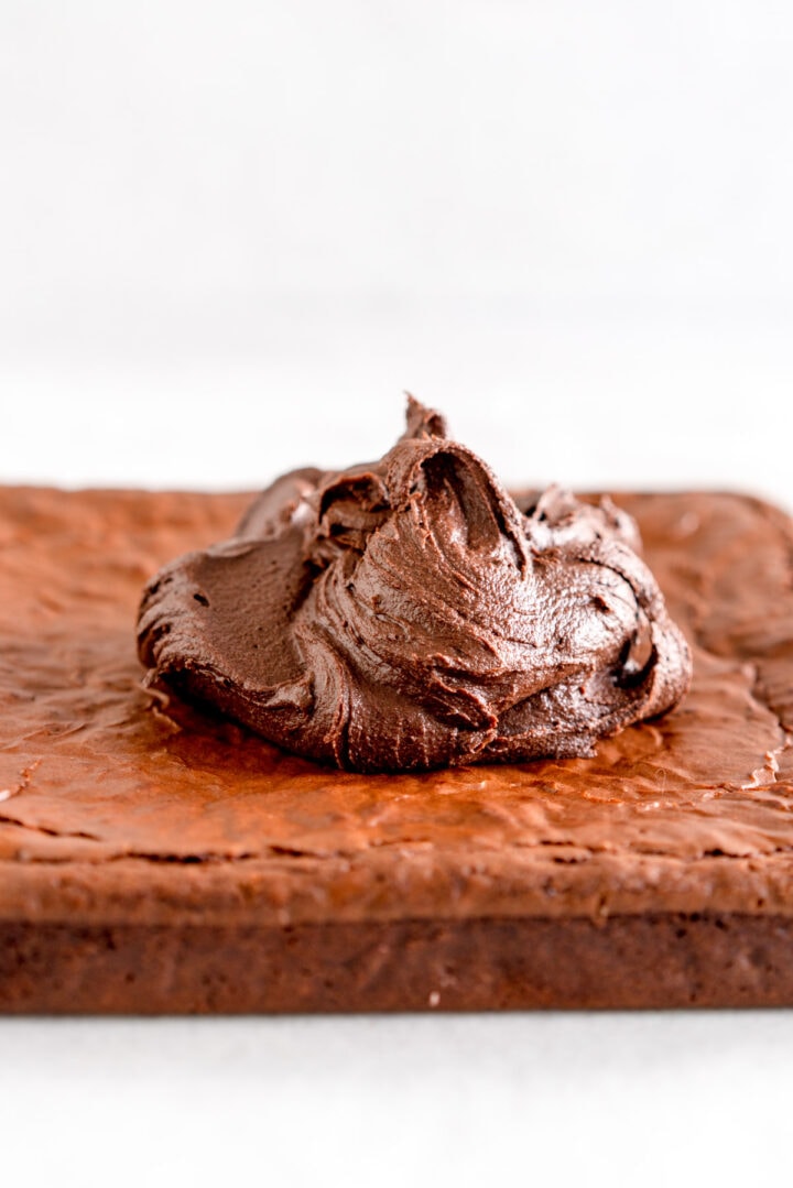 Super Quick Thick Brownie Frosting Cloudy Kitchen