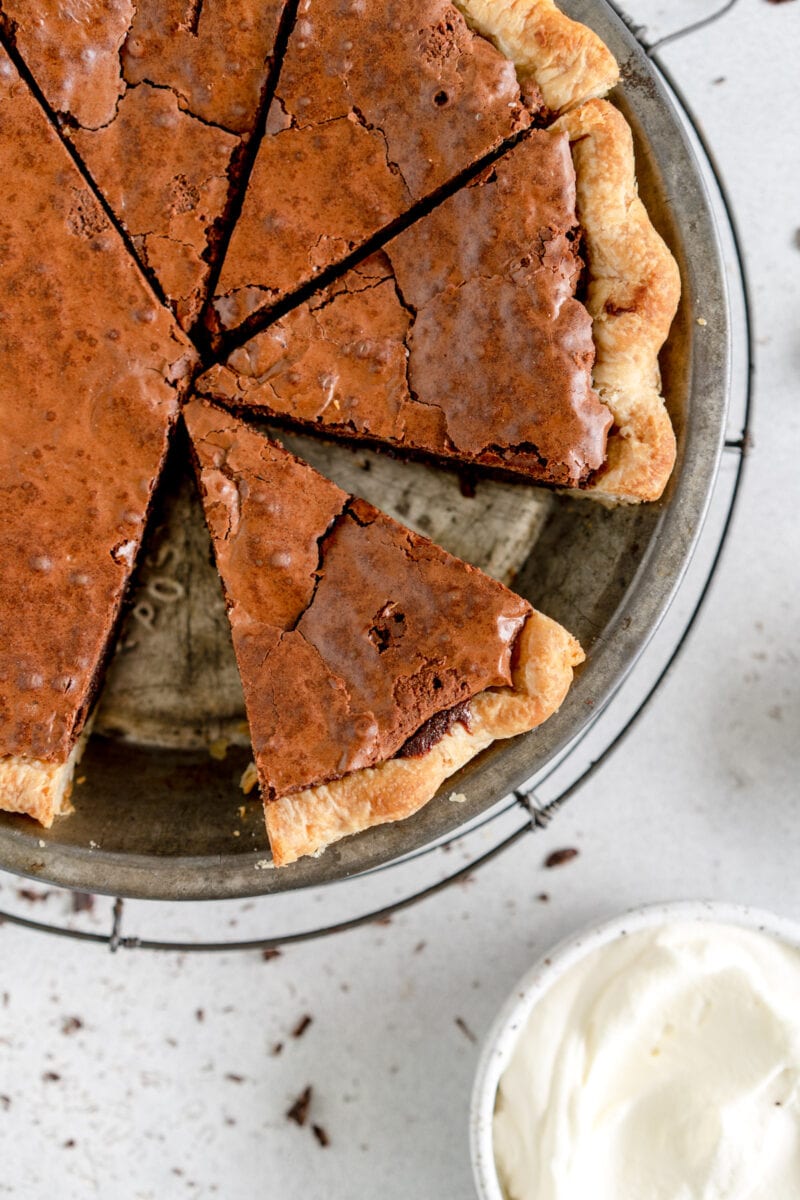 Fudgy Brownie Pie Cloudy Kitchen