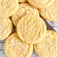 Soft and Chewy Classic Vanilla Cookies-image