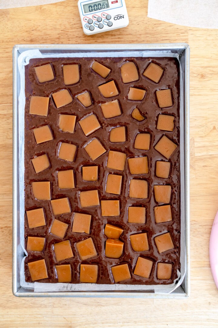 Caramel Brownies Cloudy Kitchen