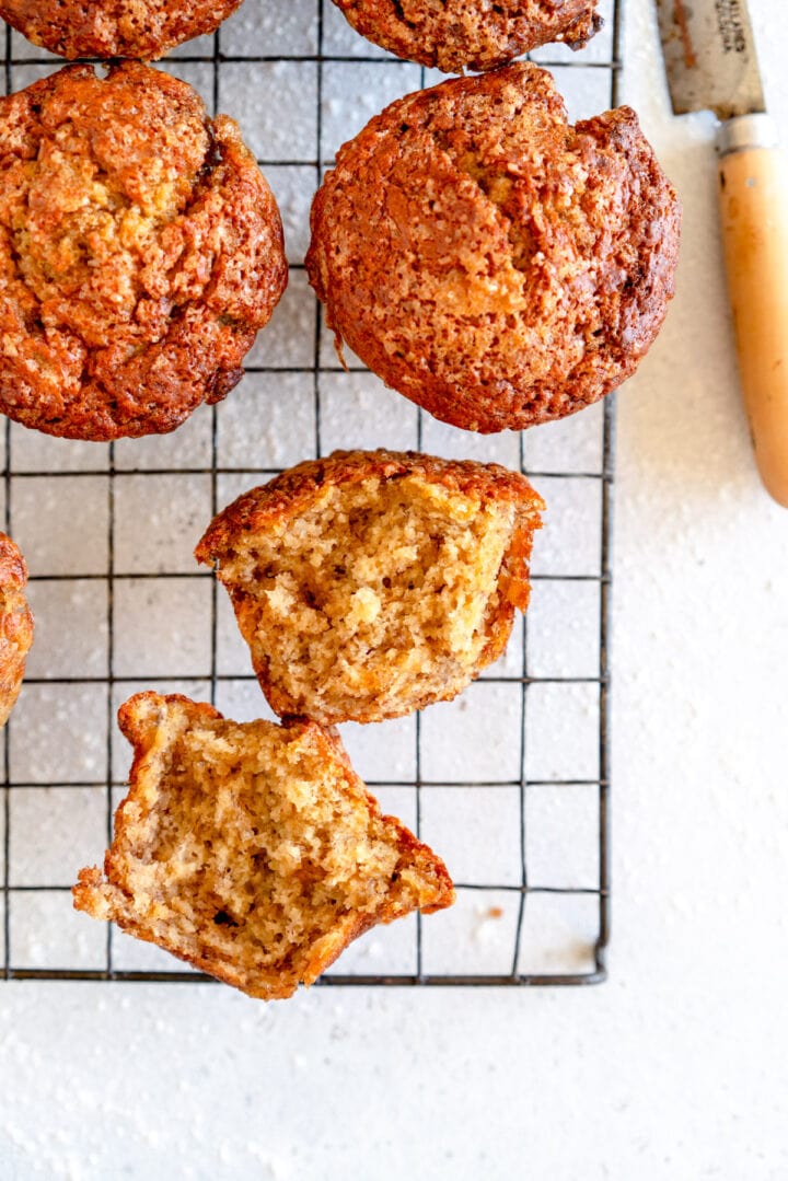 30 Minute Banana Bread Muffins Cloudy Kitchen