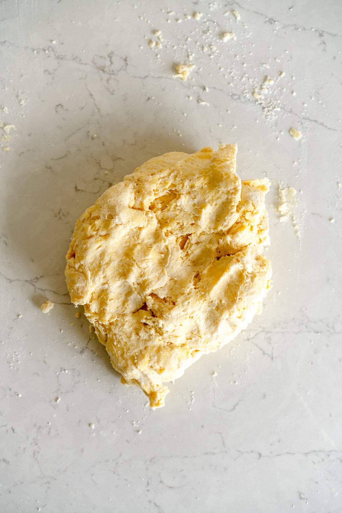 over hydrated pie crust