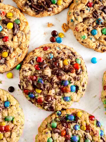 baked monster cookies