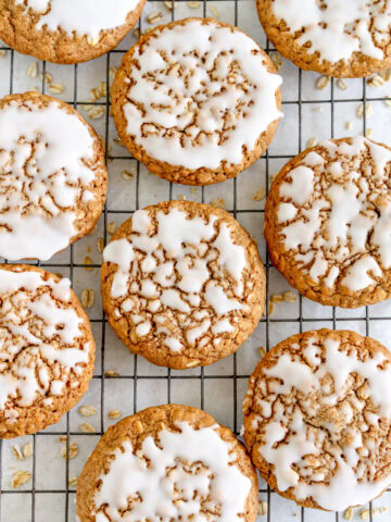 cookies on rack