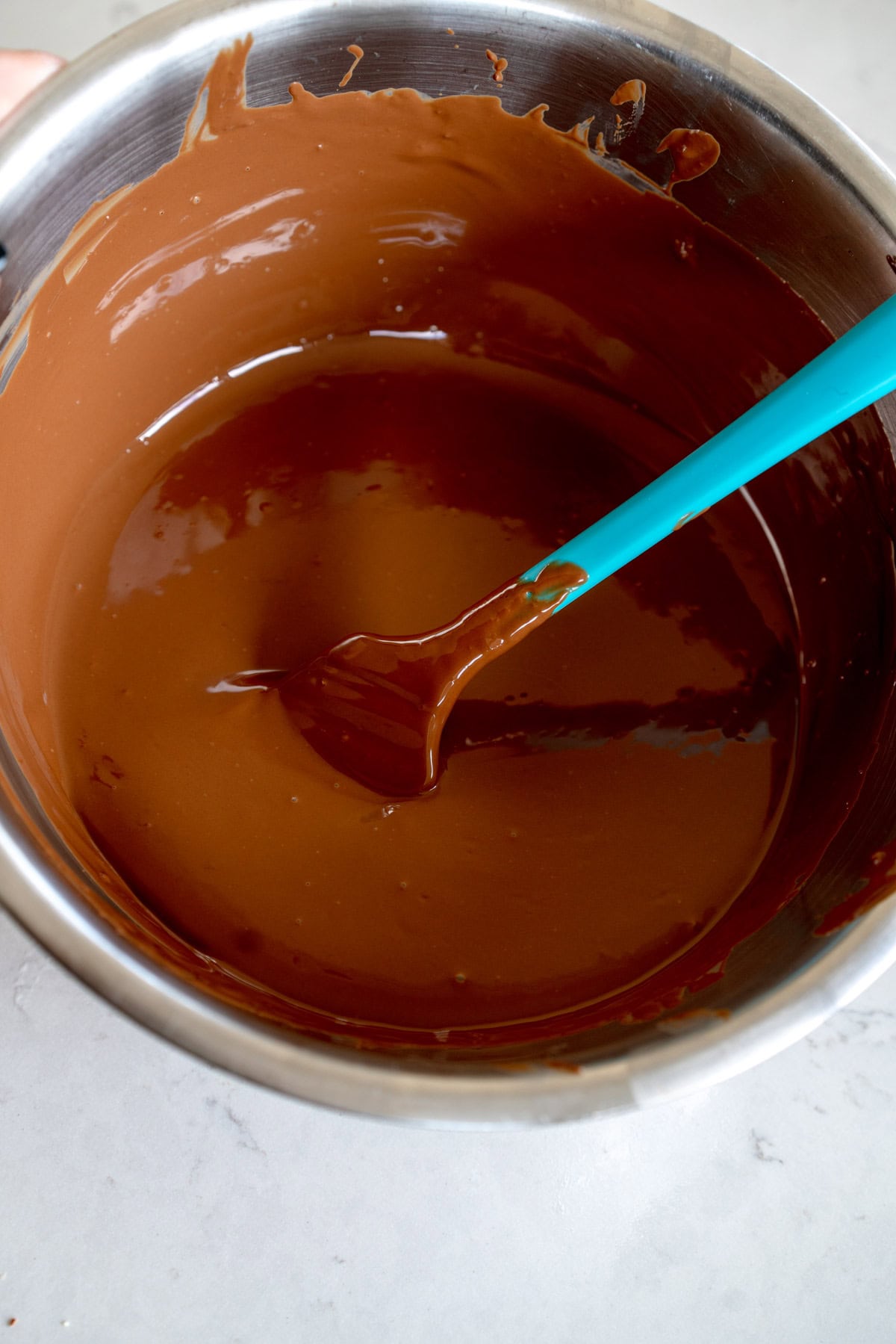 melted chocolate