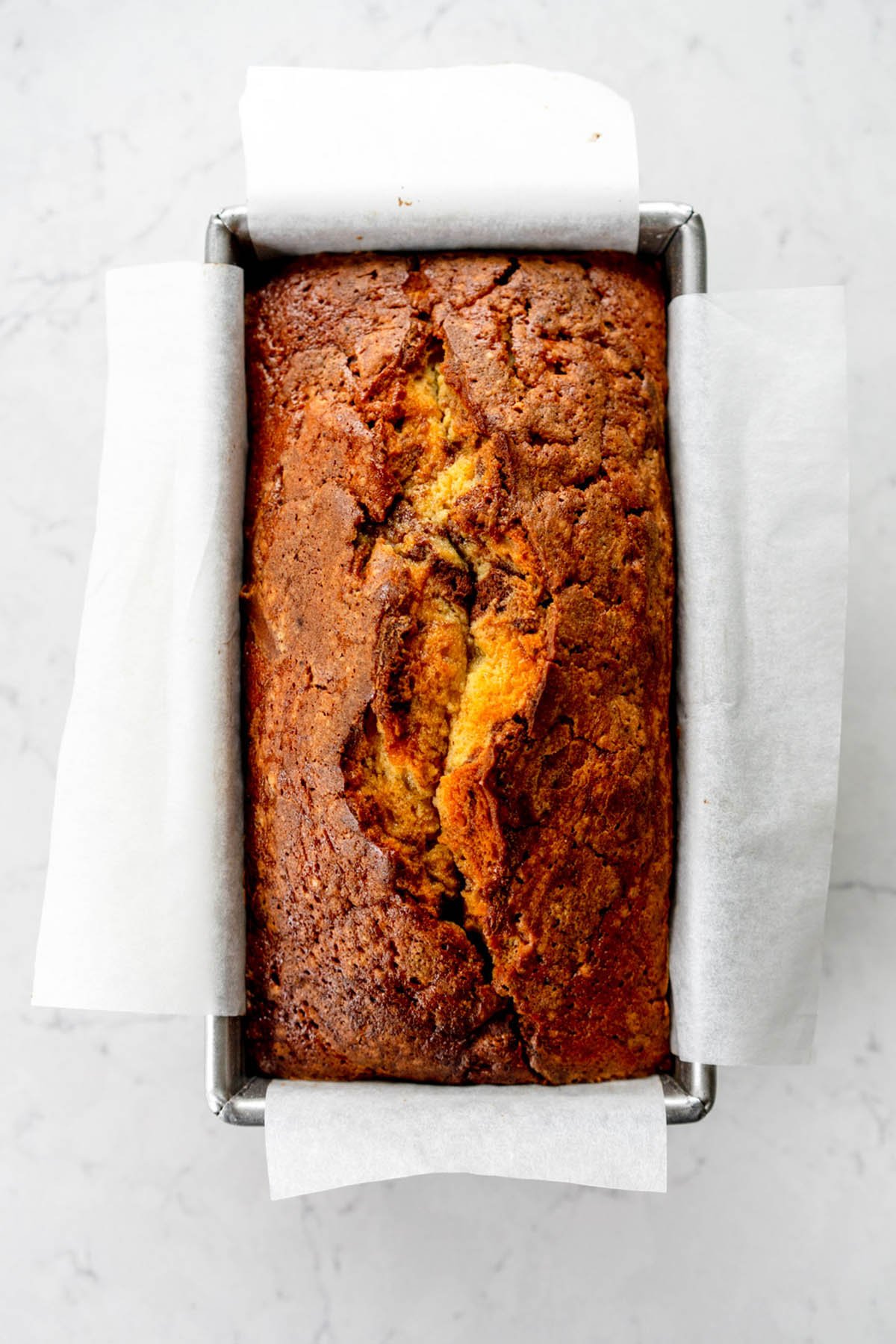 baked marble cake