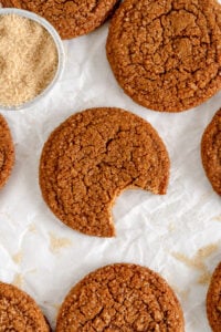 cookie with bite taken out