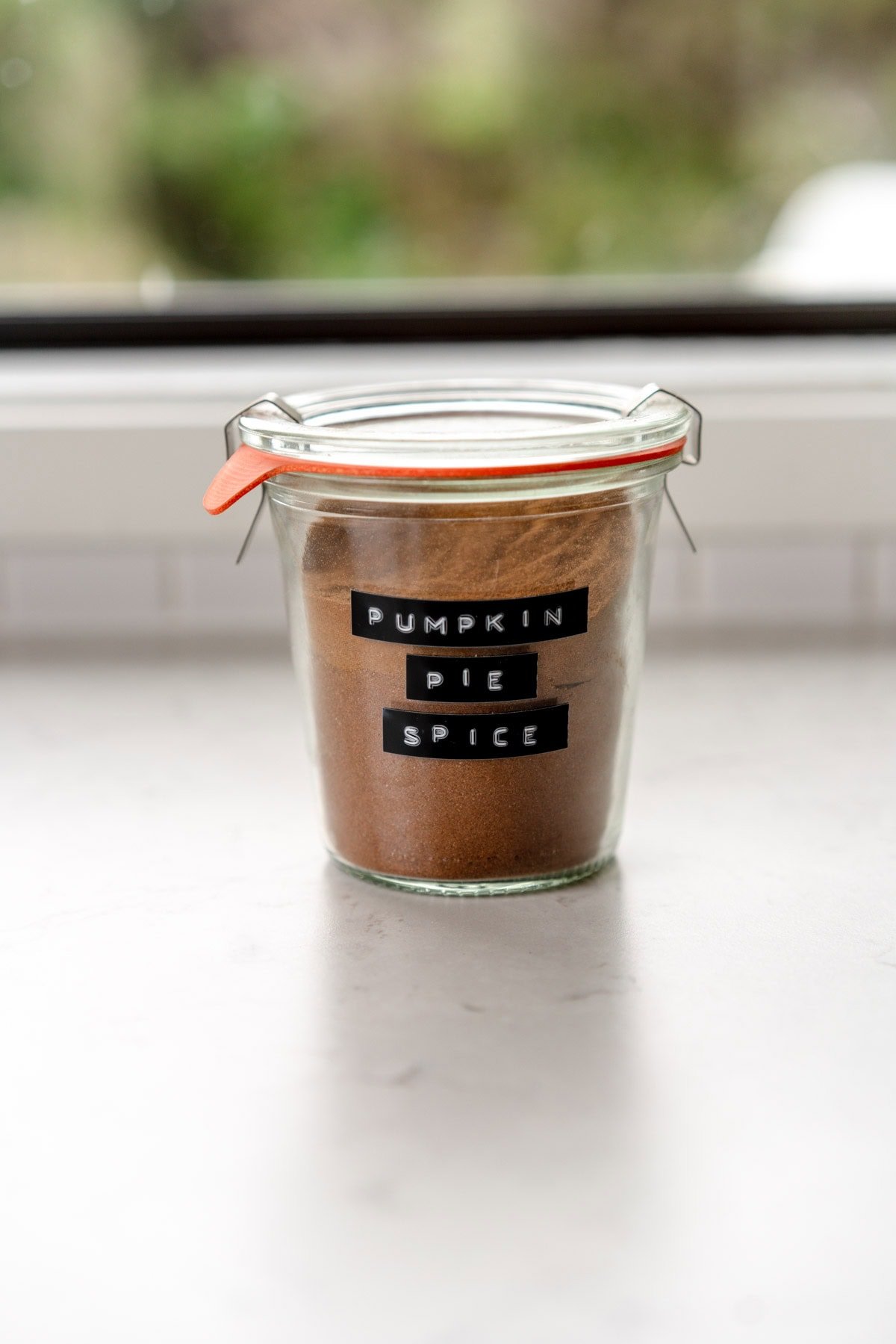 jar of pumpkin spice