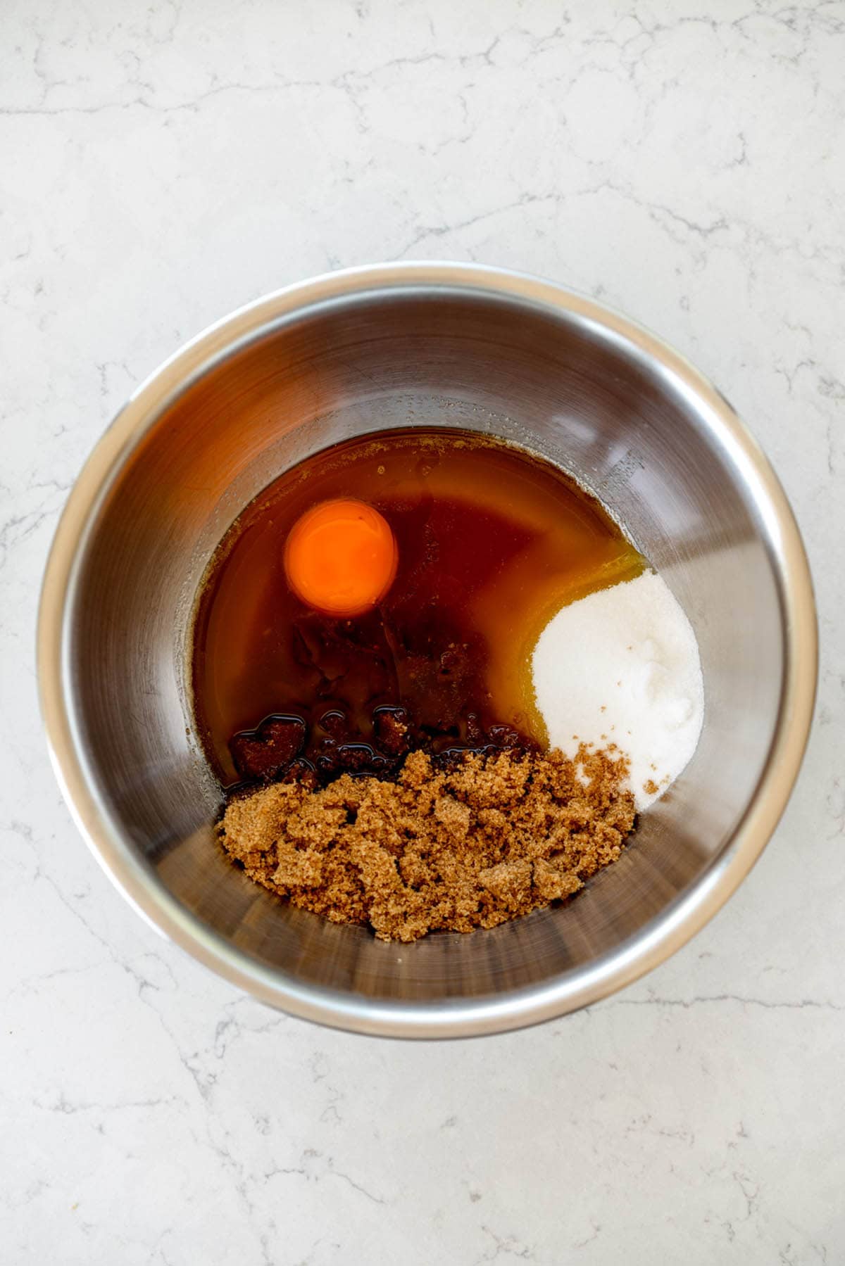 brown butter and sugar for cookies