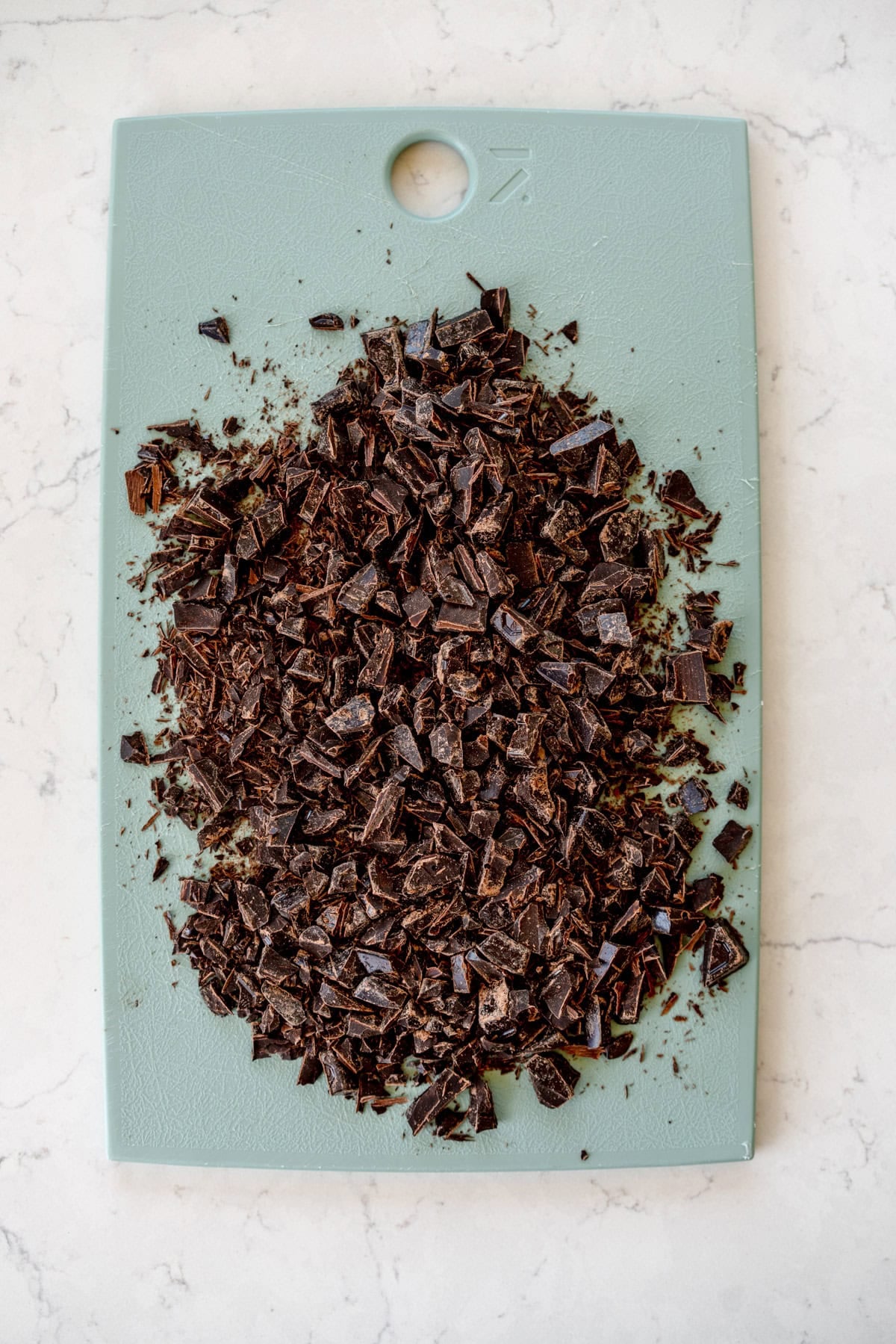 chopped chocolate for cookies