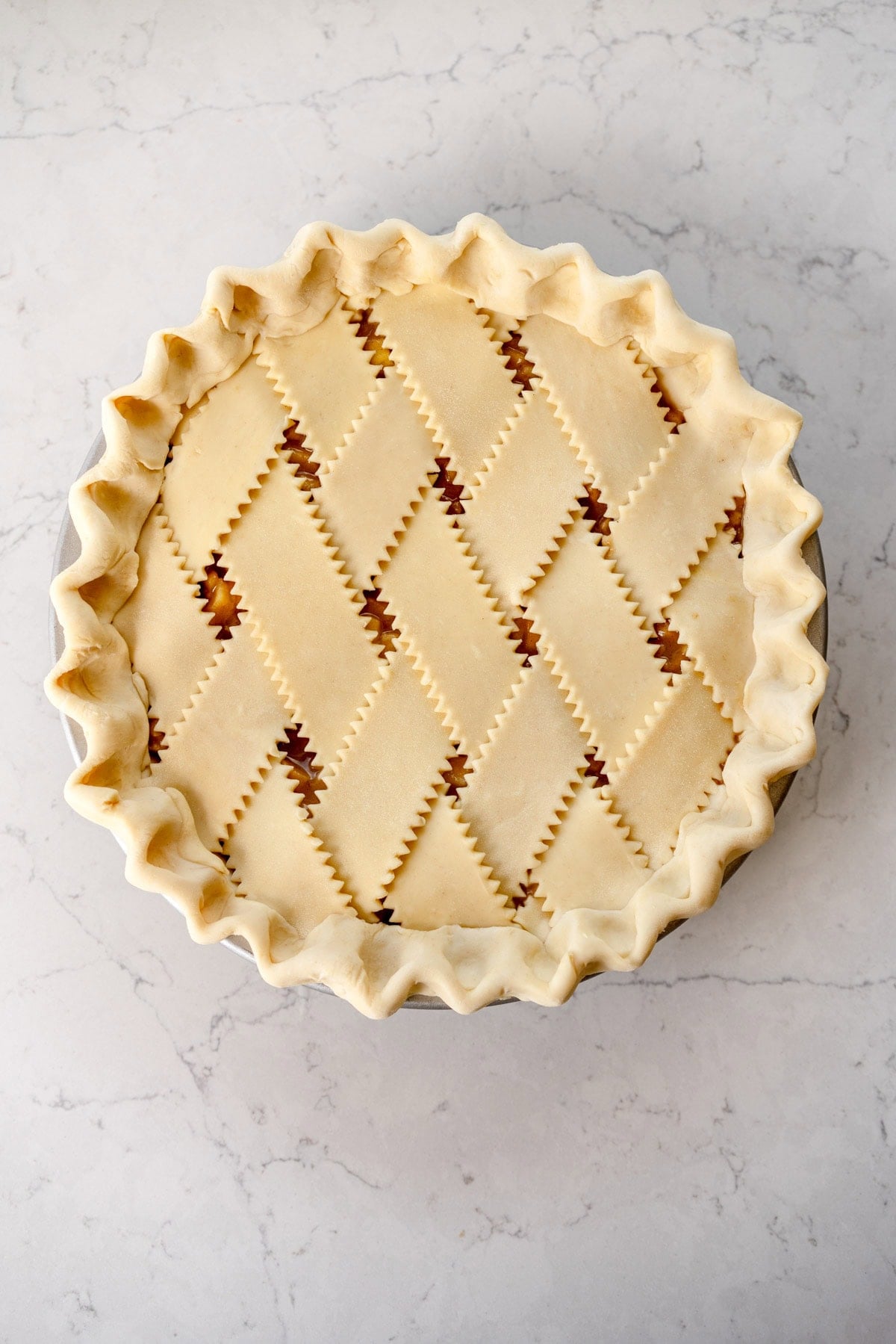 crimped edge pie crust
