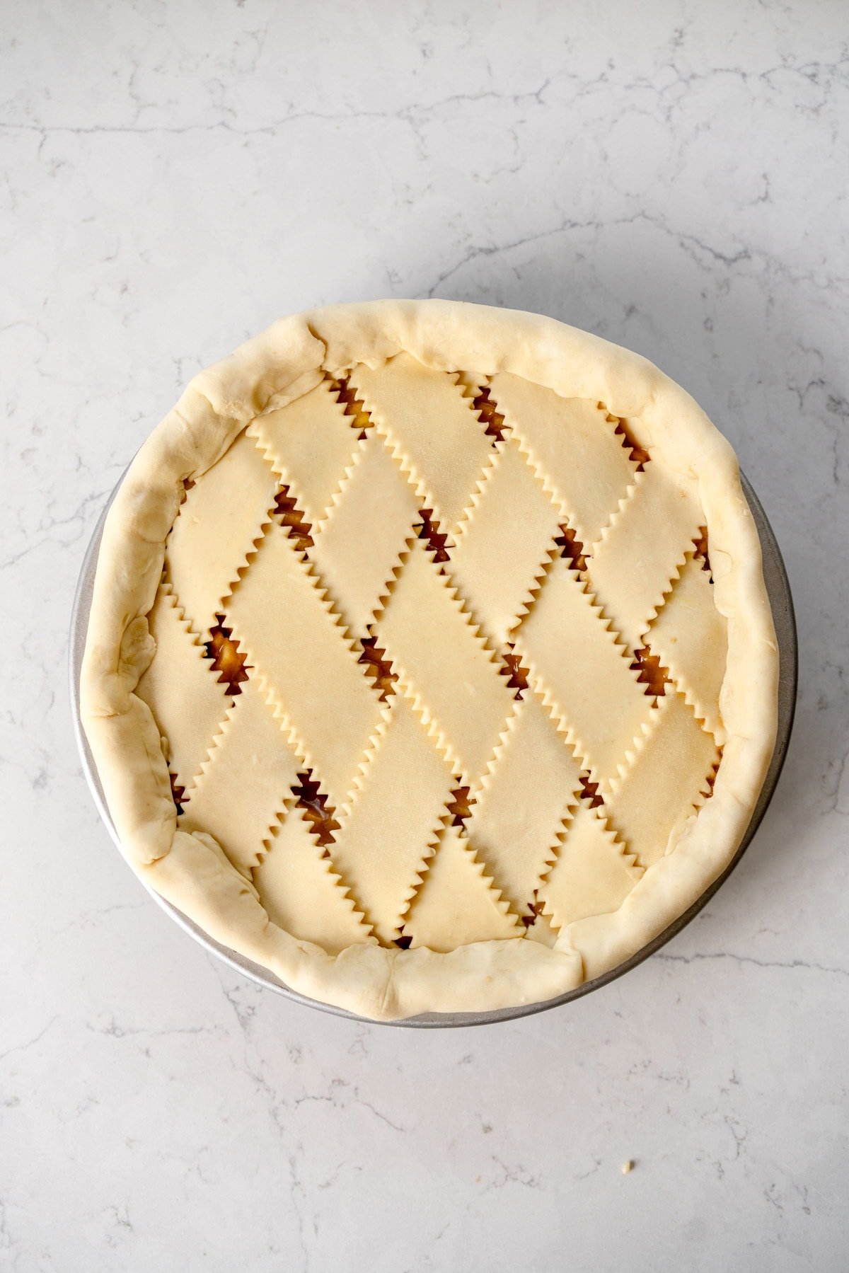 fold over edge crust on pie