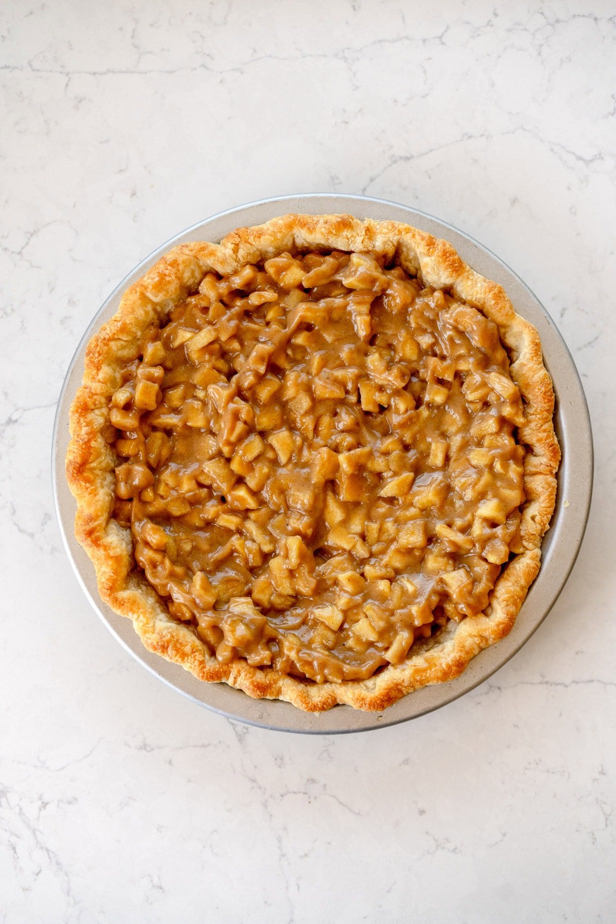 filled dutch apple pie