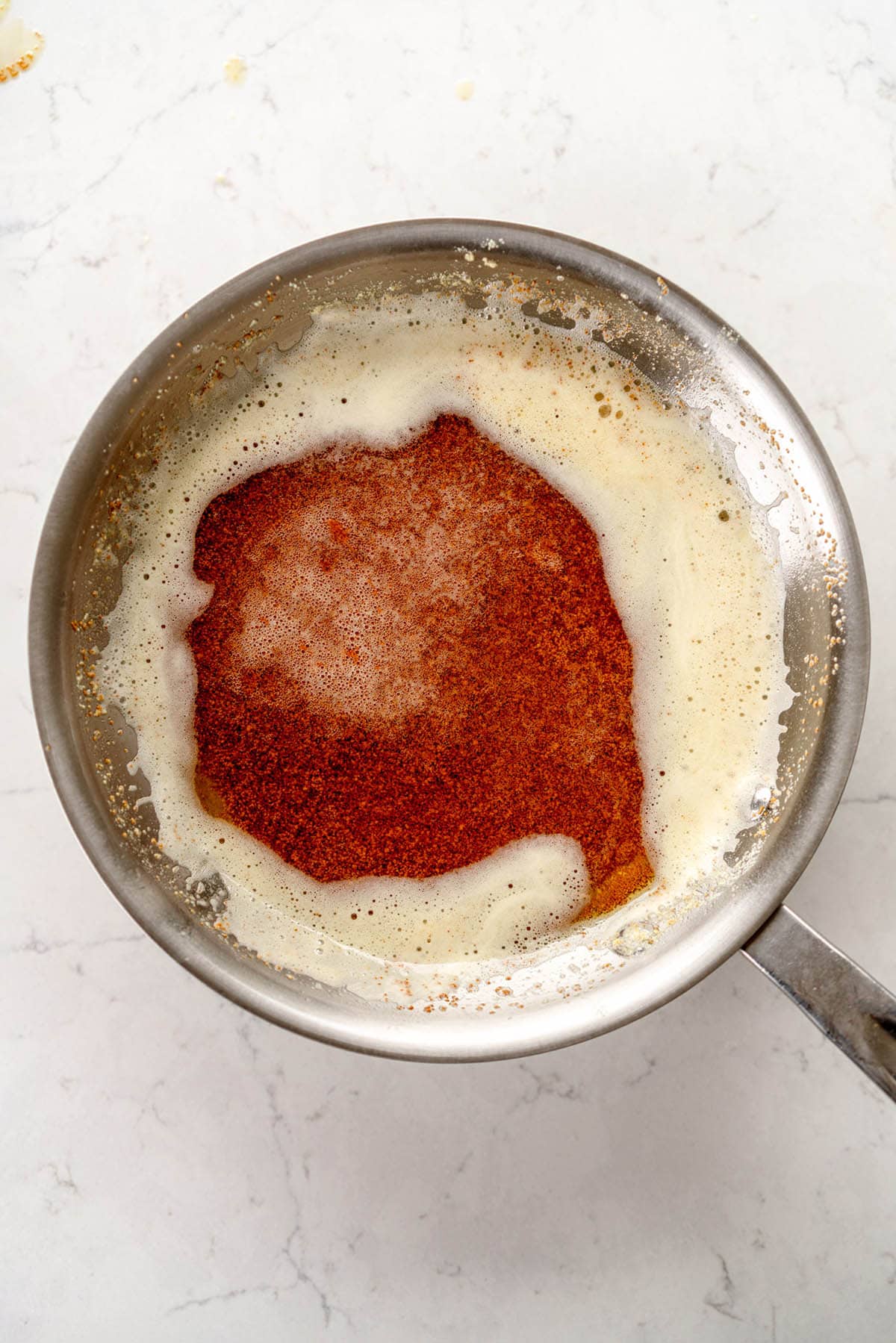 brown butter with milk powder finished