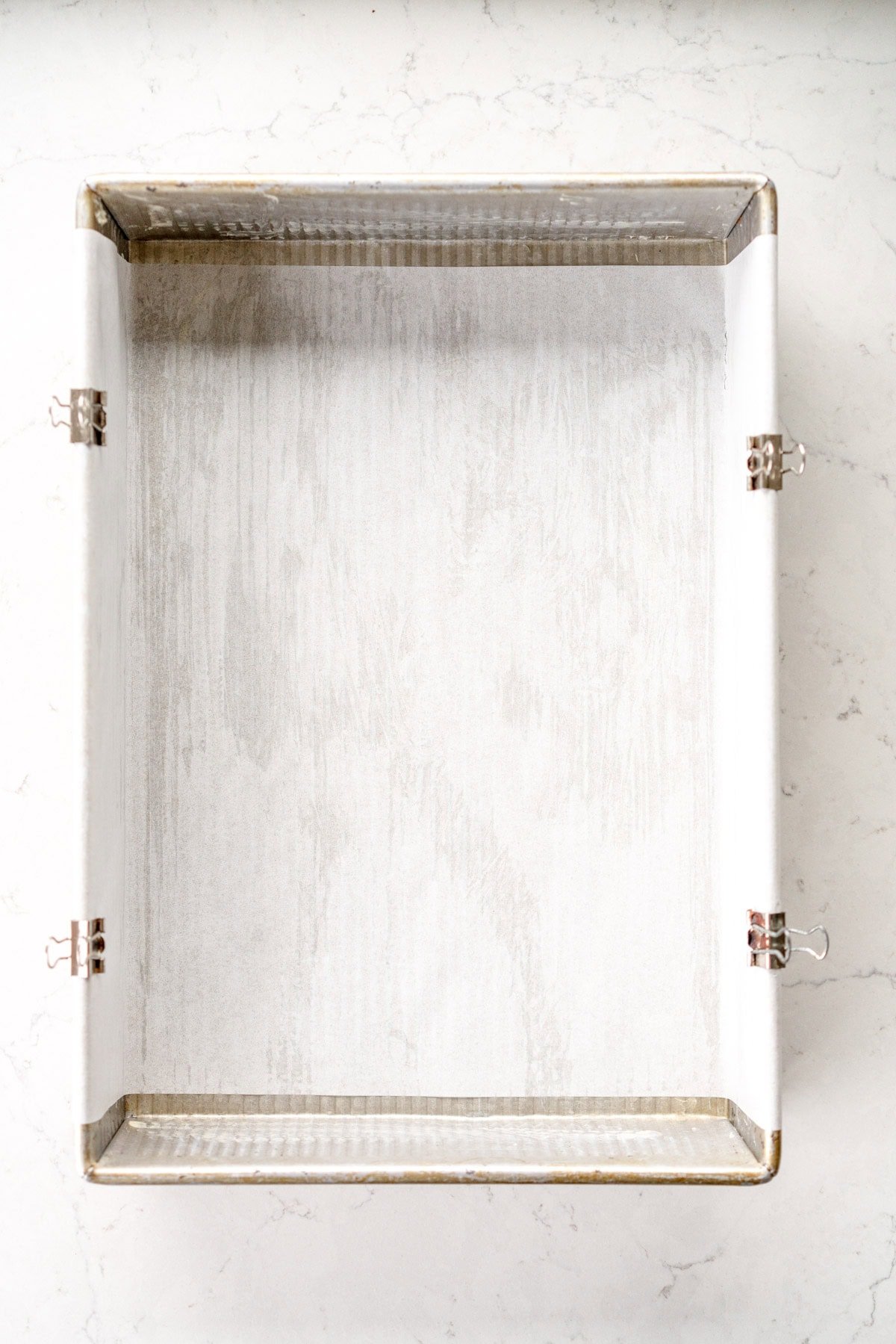 prepared pan for rice krispies