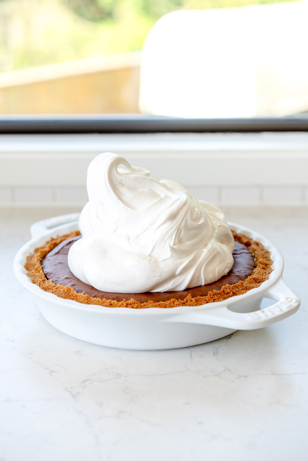 meringue on pie