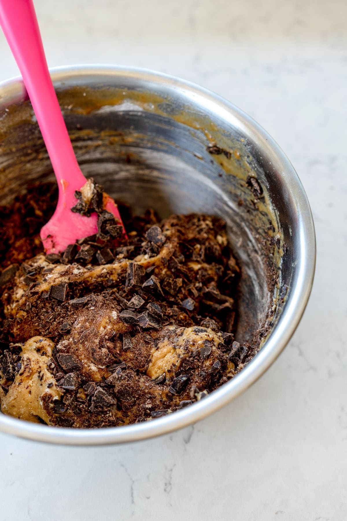 cookie dough in bowl