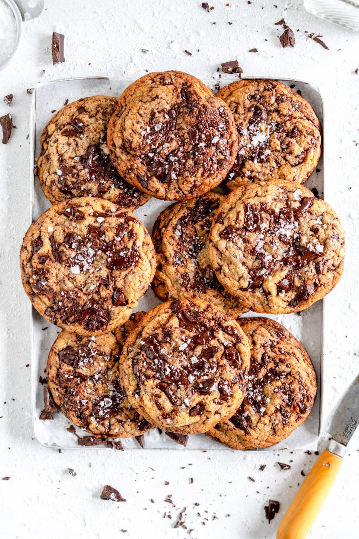 brown butter chocolate chip cookies