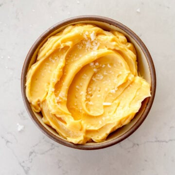 honey butter in a bowl