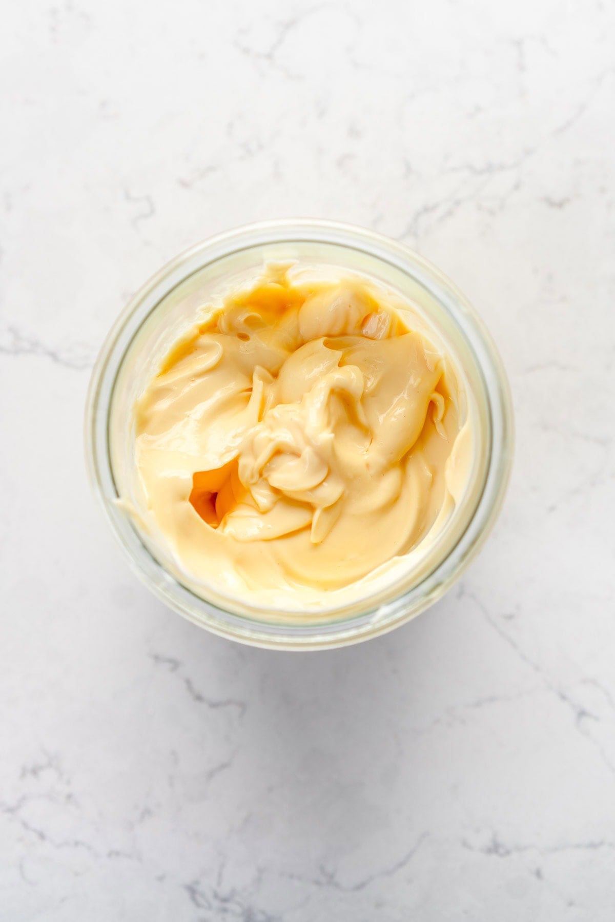 finished mayo in jar