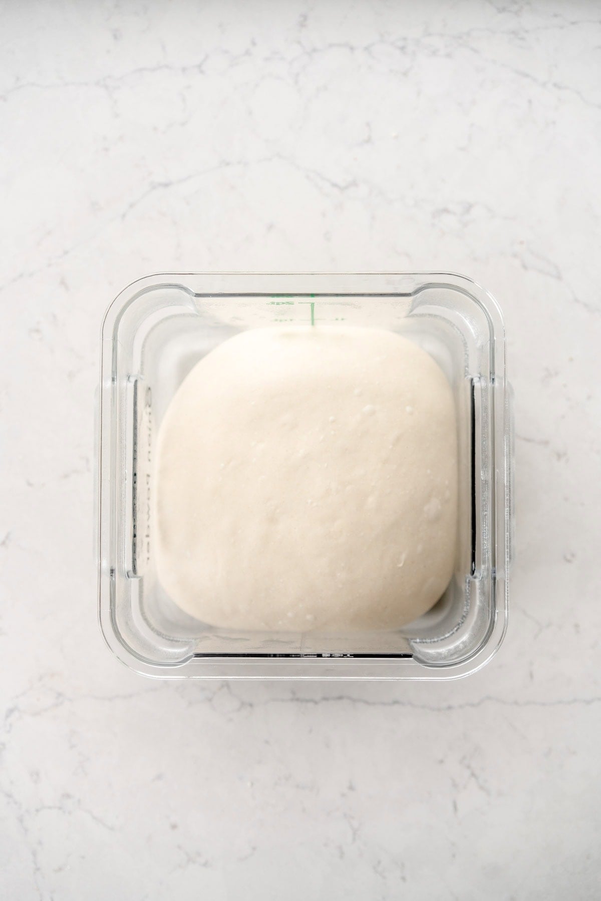 dough after first rise